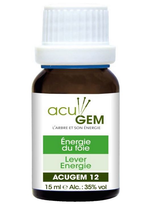 Gemmothérapie : Gamme Acugem - méridien 12 FOIE