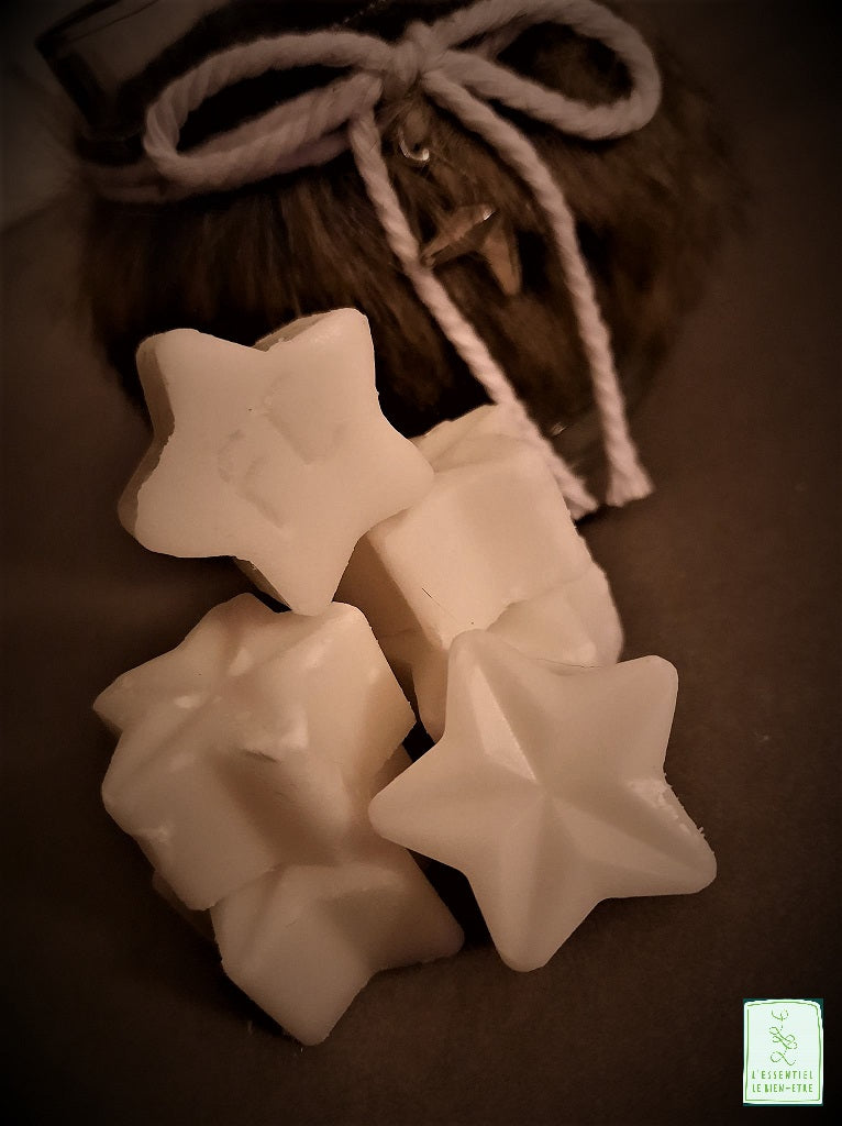 Fondants 100% naturel et végétal à la cire de soja et aux parfums de Grasse
