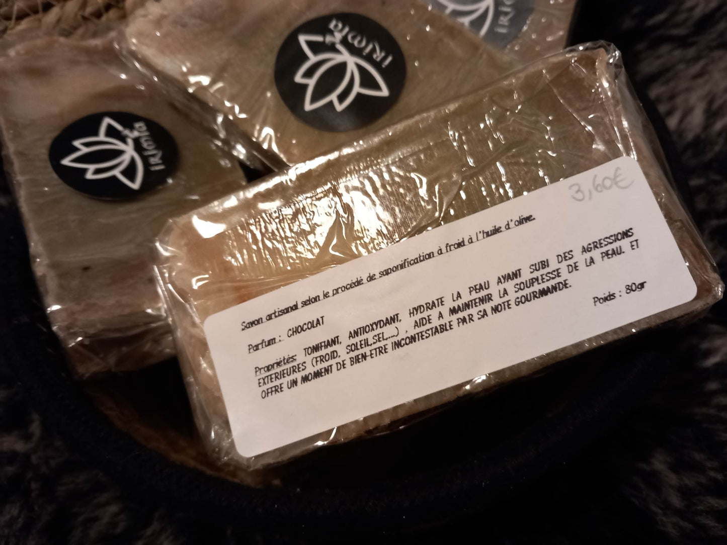 Savon artisanal à la découpe: Chocolat