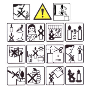 Bougie 100 % naturelle à la cire végétale de soja et au parfum de Grasse: Pomme Cannelle