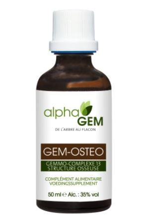 Gemmothérapie : Complexe 13 Ostéo