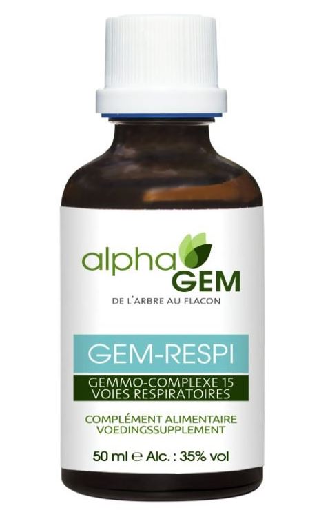 Gemmothérapie : Complexe 15 Respiration