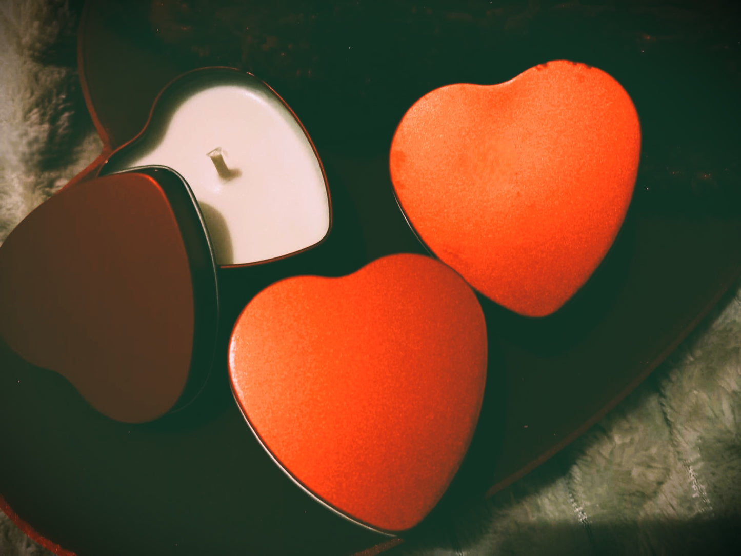 Bougie "Saint-Valentin"