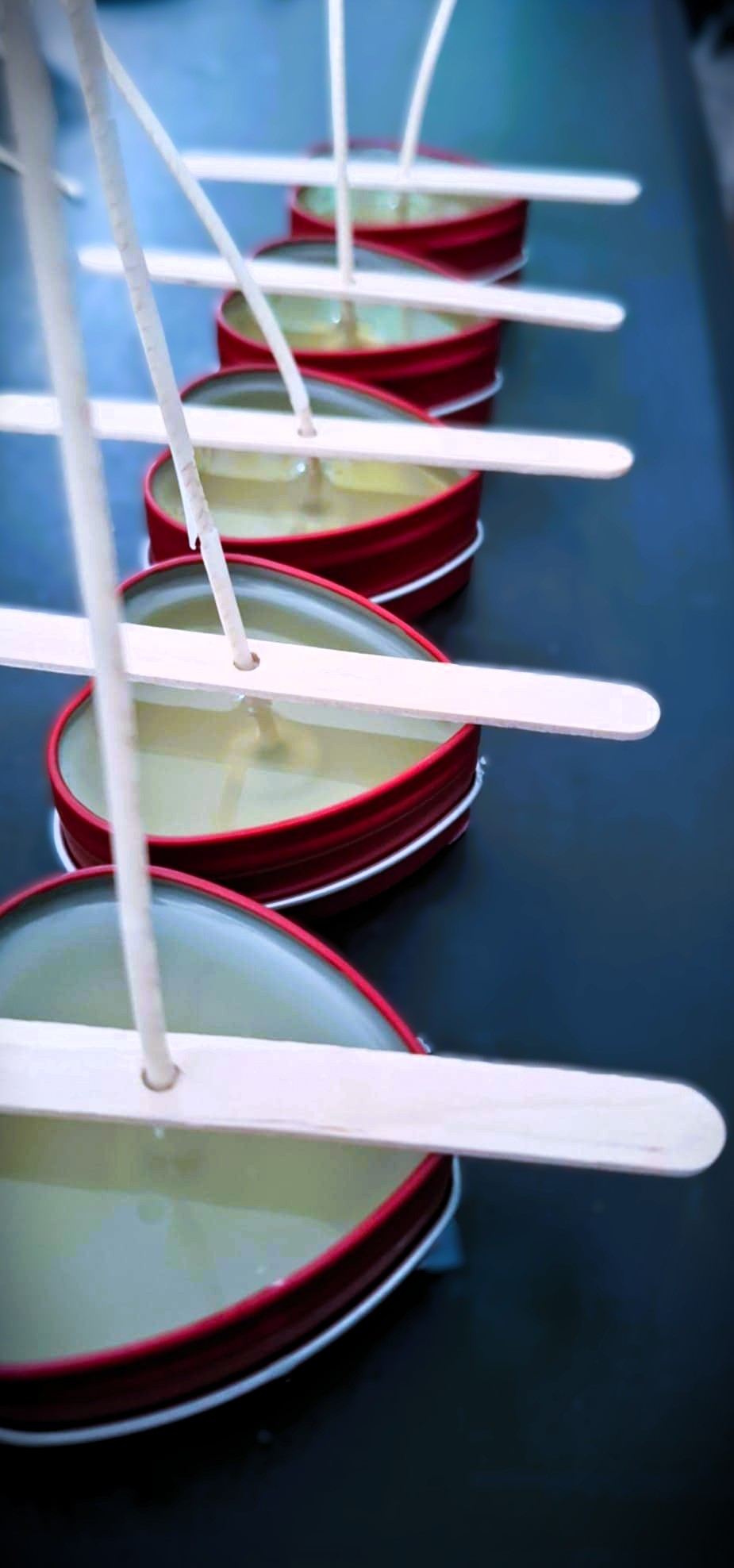 Bougie "Saint-Valentin"