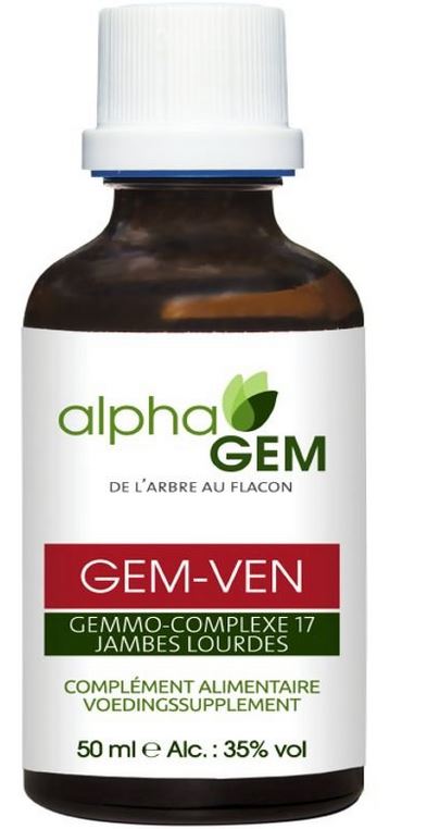 Gemmothérapie : complexe 17 veineux