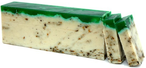 Savon artisanal à la découpe : THE VERT